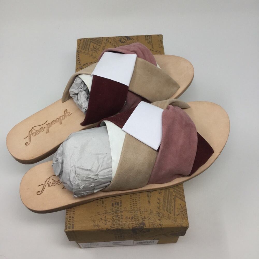 Free People Rio Vista Slide Sandals, NWT - Picture 2 of 3
